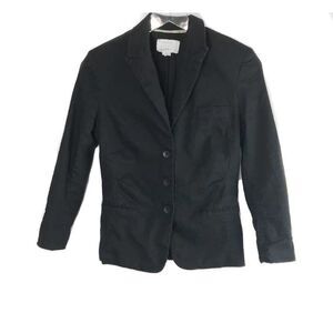 Artelier Nicole Miller Women's Long Sleeve Blazer Black‎ Metallic Shimmer Small